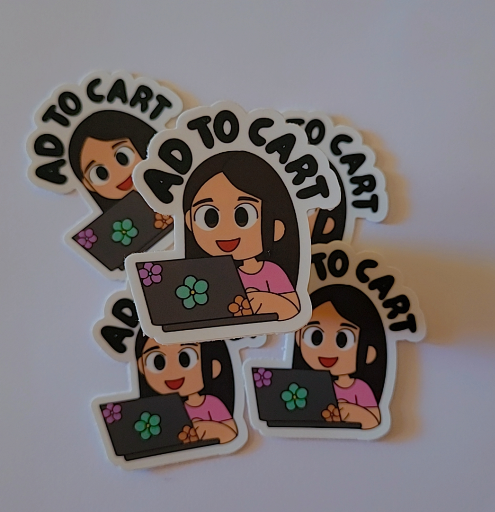 Add to Cart sticker