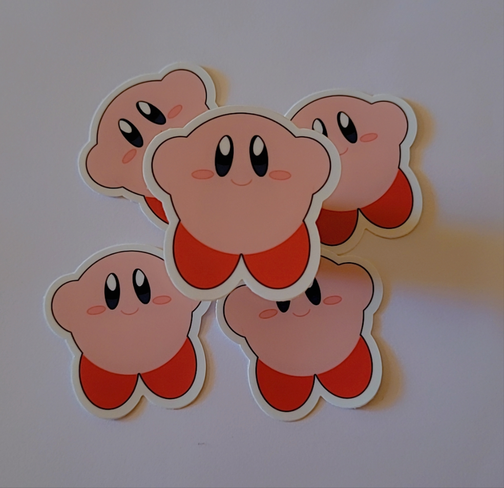 Kirby sticker