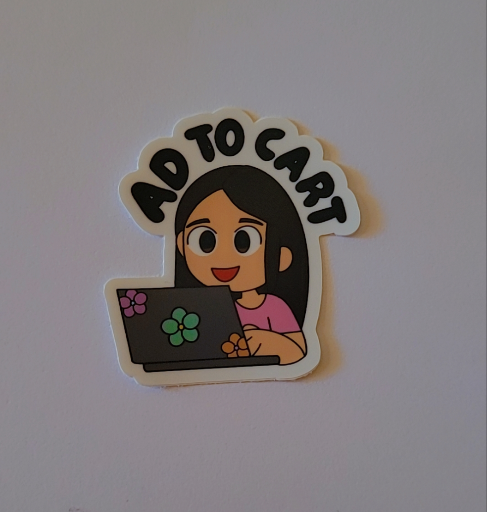 Add to Cart sticker