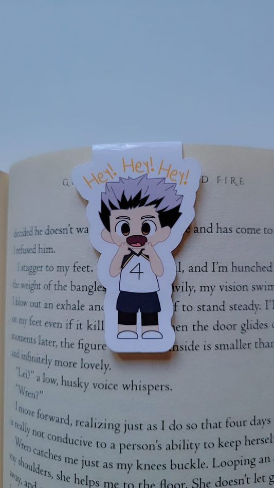 Owl Boy Magnetic Bookmark