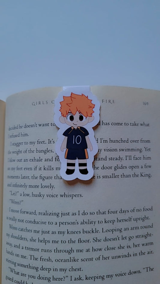 Tangerine Boy Magnetic Bookmark