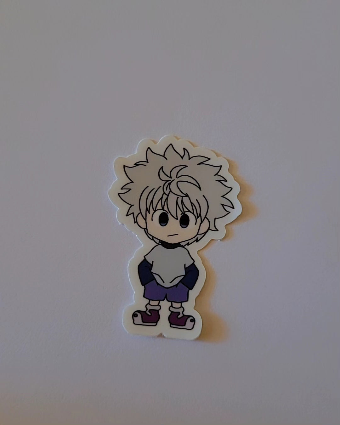 Lightning boy sticker