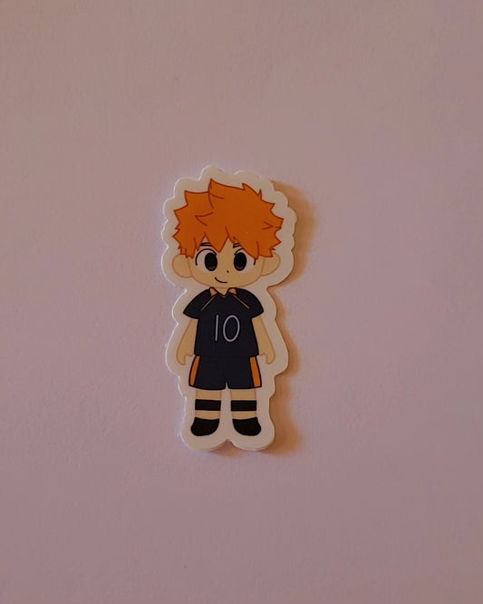 Tangerine boy sticker