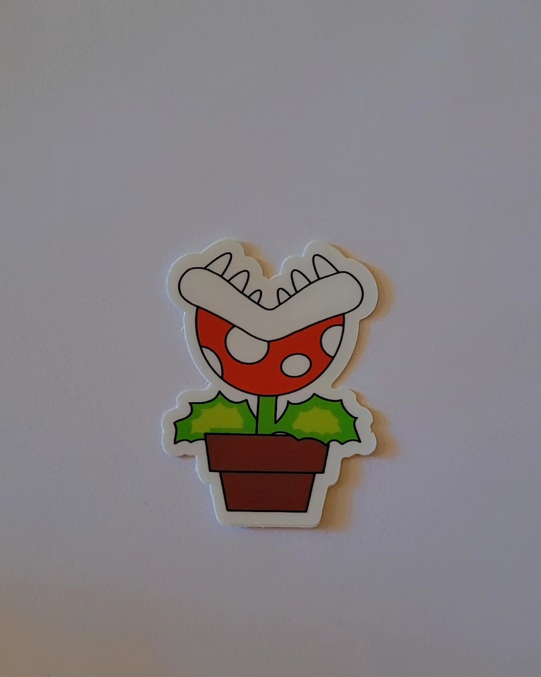 Pirahna plant sticker